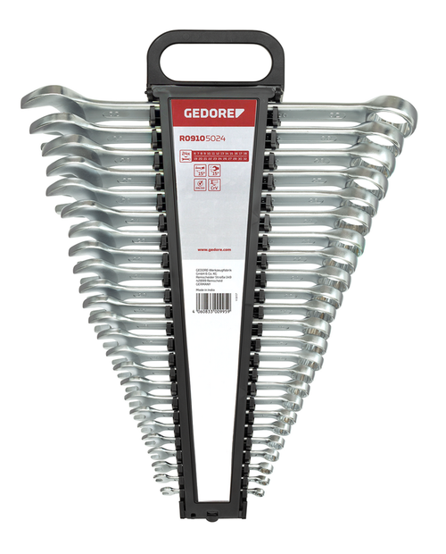 Gedore 3300995 R09105024 Combination spanner set 6-32 mm 24 pieces