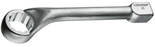 Gedore 1416197 306 G 50 Ring slogging spanner, cranked 50 mm