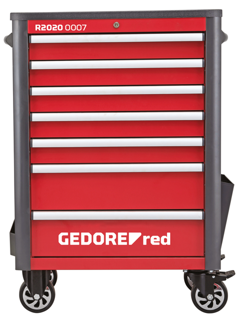 Gedore 3301690 R20200007 Workshop trolley WINGMAN 7 drawers 1034x724x470 mm