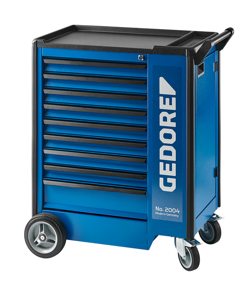 Gedore 1640704 2004 0810 Tool trolley with 9 drawers