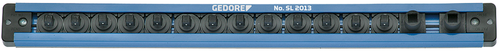 Gedore 1761080 SL 2013 Plug-in connector 1/4" magnetic, 380 mm 13 slots