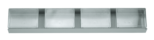 Gedore 6627120 1500 ED-70 Distance module with small part boxes, 475x77x40 mm
