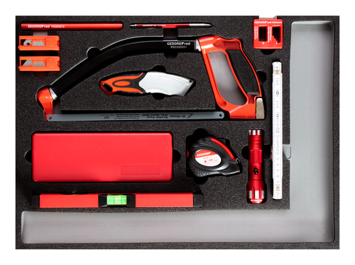 Gedore 3301685 R22350004 Tool set measuring tools cutting 1/1 CT module