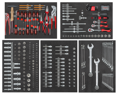 Gedore 3301691 R22350012 Tool set 5x CT modules, 273 pcs