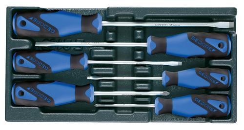 Gedore 1523694 1500 ES-2150 PZ Screwdriver set in 1/3 ES module