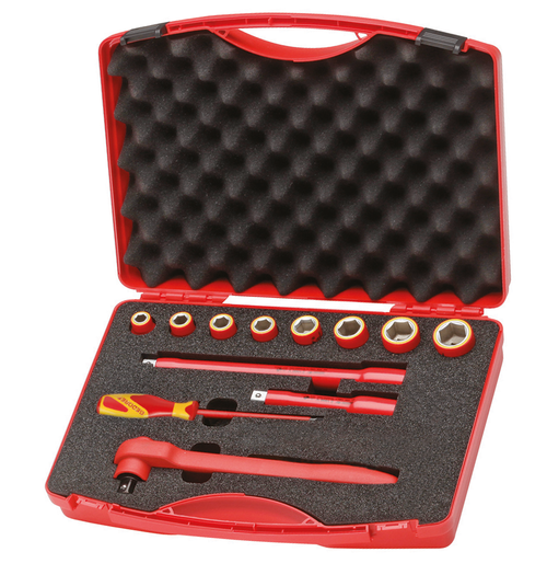 Gedore 6602560 VDE 1001 VDE tool set 12 pieces in case