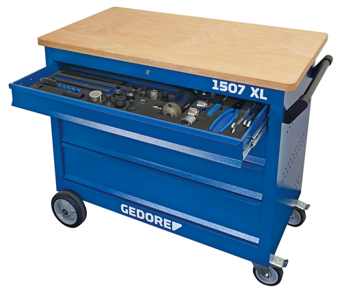 Gedore 3423468 KL-4999-260 Workshop trolley "Bearings and Bushings"