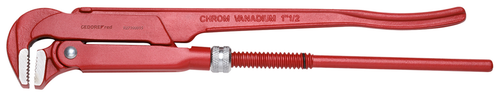 Gedore 3301158 R27100015 Pipe Wrench 90° SV Model 1.1/2 inch 420mm
