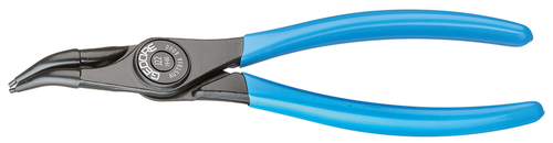 Gedore 2015013 8000 J 42 Circlip pliers for internal retaining rings angled 85-140mm