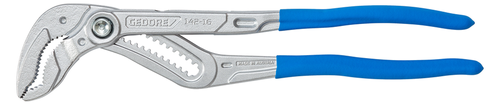 Gedore 3464083 Water pump pliers 16", 14-way adjustable, dip-insulated
