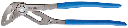 Gedore 1700111 SB 142 10 TL Universal Pliers 10", 15-position adjustable, dipped insulated