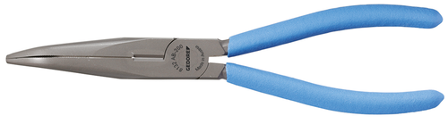 Gedore 6711180 8132 AB 160 TL Flat round nose pliers angled 160 mm dip insulated