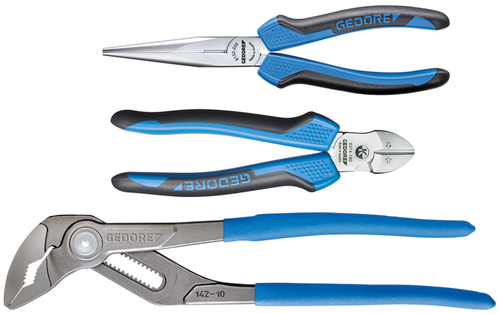 Gedore 2951789 1102-007 Pliers set 3 pieces in L-BOXX Mini