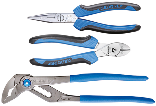 Gedore 2951797 1102-008 Pliers set 3 pieces in L-BOXX Mini