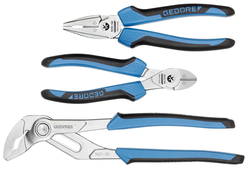 Gedore 6703160 S 8303 JC Pliers set, 3 pcs