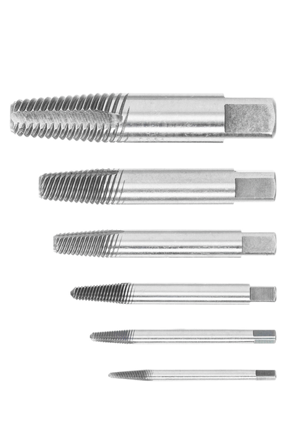 Gedore 2659344 8551 S-006 Screw extractor set 6 pieces M3-M24