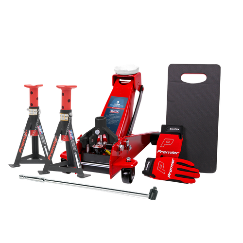 Sealey 3290CXCOMBO Trolley Jack Combo 3 Tonne