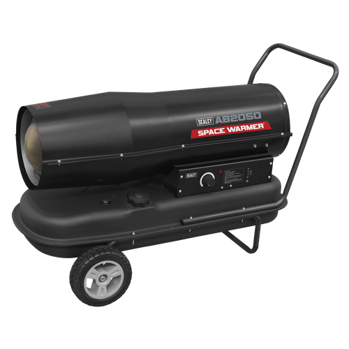 Sealey AB2050 Space Warmer® Kerosene/Diesel Heater with Wheels 205,000Btu/hr
