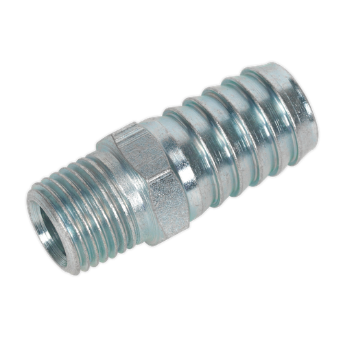PCL AC40 Screwed Tailpiece Male 1/4"BSPT - 1/2" Hose - Pack of 5