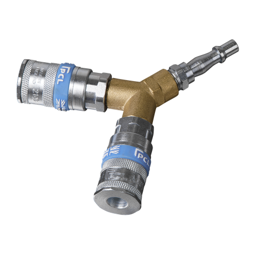 PCL AC55 Twin Coupling Y-Adaptor