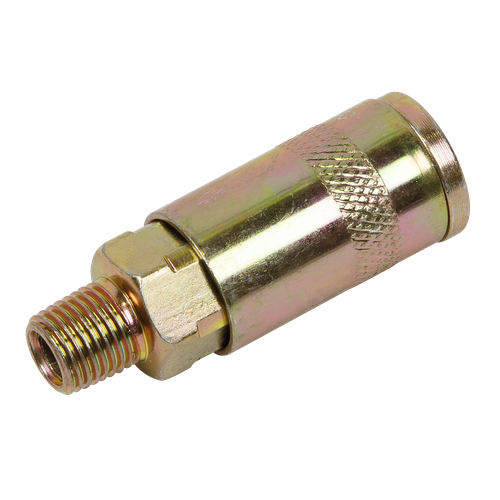 Sealey ACX01BP Coupling Body Male 1/4"BSPT - Pack of 25