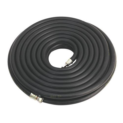Sealey AH15RX/38 Heavy-Duty Air Hose with 1/4"BSP Unions 15m x 10mm