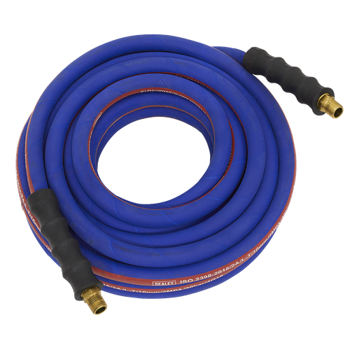 Sealey AH30R/12 Extra-Heavy-Duty Air Hose with 1/2"BSP Unions 30m x 13mm