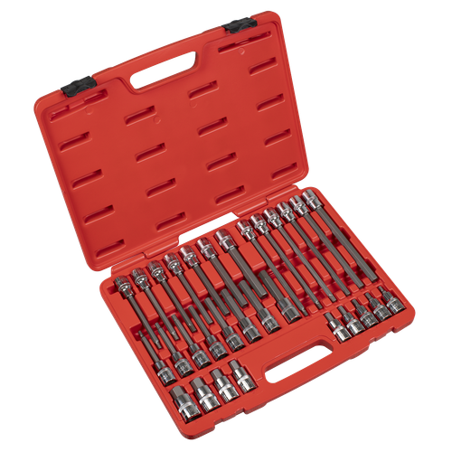 Premier AK2196 Hex Socket Bit Set 30pc 1/2"Sq Drive