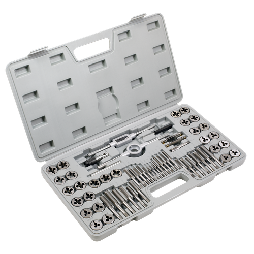 Sealey AK3060 Metric/Imperial Tap & Die Set 60pc
