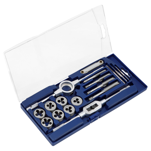 Sealey AK321 Metric Tap & Die Set 17pc