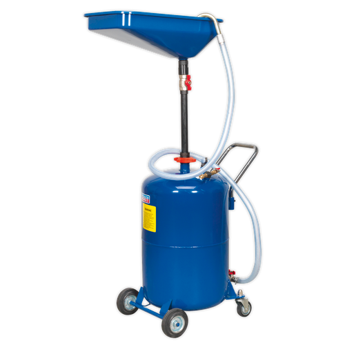 Sealey AK451DX Air Discharge Mobile Waste Oil Drainer 65L