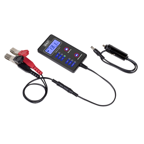 Sealey AK500 Battery & Alternator Tester with LCD Screen 12V