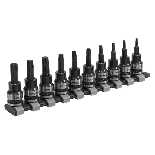 Premier Black AK6207B TRX-Star* Socket Bit Set 3/8"Sq Drive 10pc