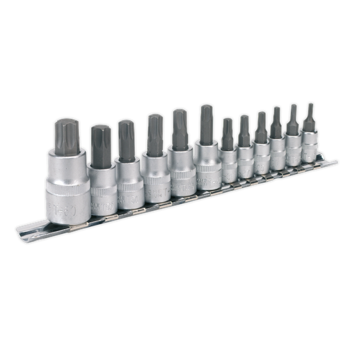 Premier AK6213 TRX-Star* Socket Bit Set 1/4", 3/8" & 1/2"Sq Drive 12pc