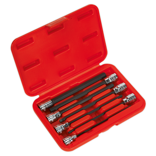 Premier AK62255 Hex Socket Bit Set 3/8"Sq Drive 7pc