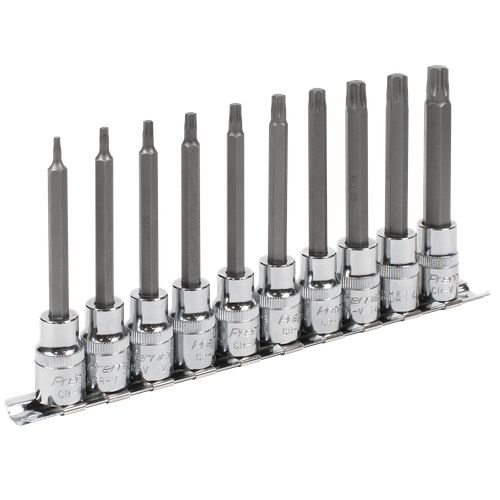 Premier AK6236 TRX-Star* Socket Bit Set 3/8"Sq Drive 95mm 10pc
