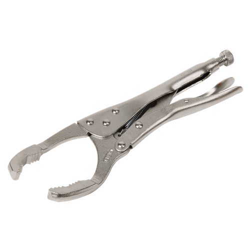 Sealey AK6423 Angled Oil Filter Locking Pliers 45-130mm Capacity