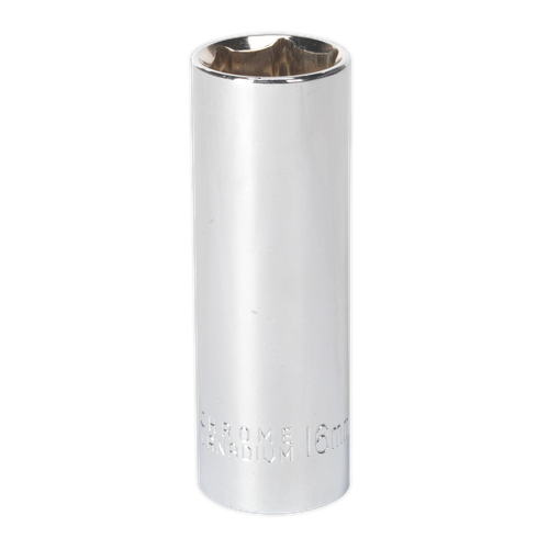Sealey AK6543 Magnetic Spark Plug Socket 1/2"Sq Drive 16mm