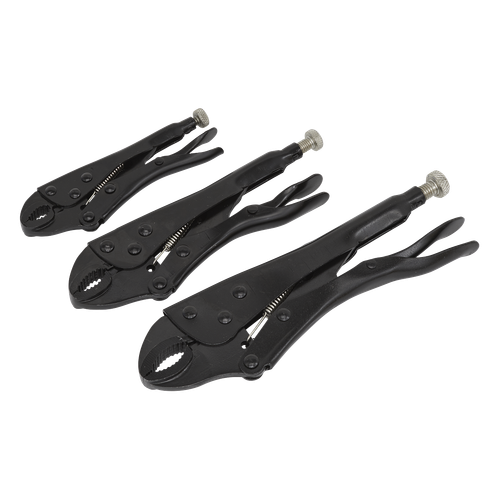 Sealey AK668 Locking Pliers Set 3pc