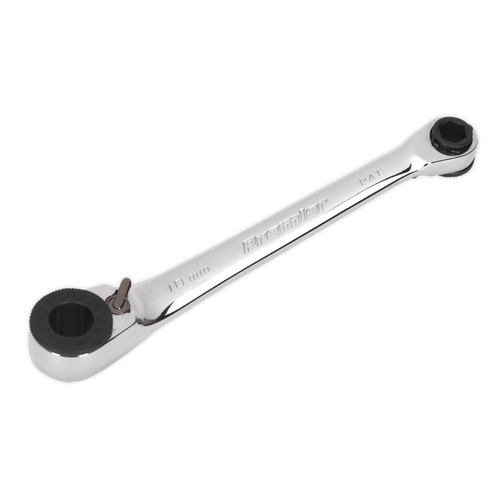 Premier AK6968 Reversible Ratchet Spanner 1/4"Hex x 10mm Hex
