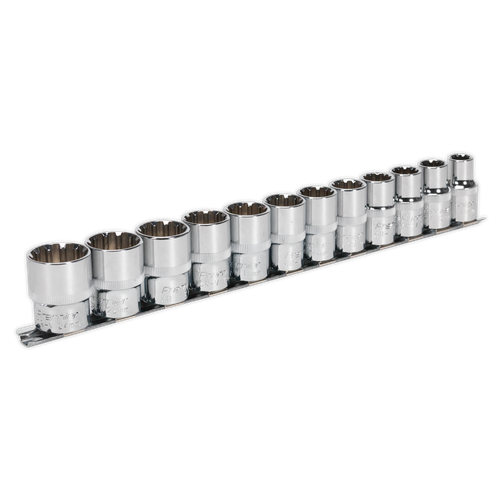 Premier AK70612 Socket Set 1/2"Sq Drive12pc