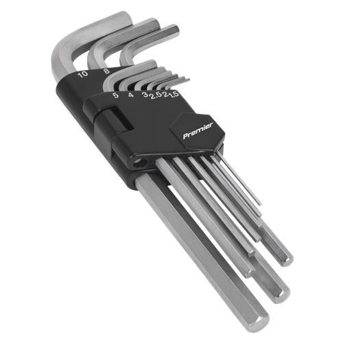 Premier AK7136 Long Hex Key Set 9pc Long