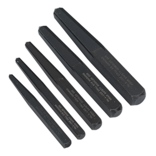 Sealey AK719 Square Type Screw Extractor Set 5pc