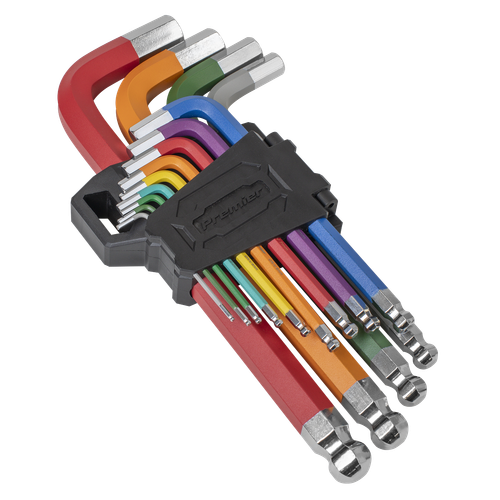 Premier AK7192 Jumbo Ball-End Hex Key Set 13pc