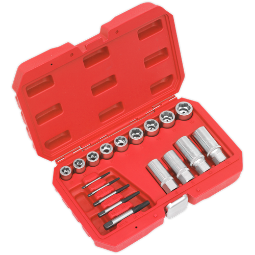 Premier AK751 Bolt, Stud & Screw Extractor Set 18pc