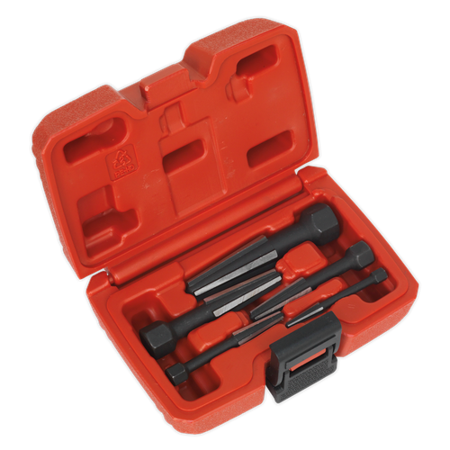 Sealey AK752 Double Edge Screw Extractor Set 5pc