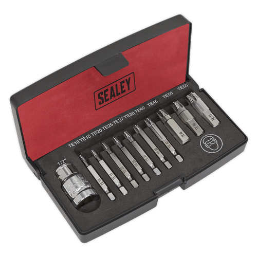 Sealey AK756T TRX-Star* Fitting Extractor Set 11pc
