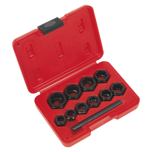 Sealey AK8183 Spanner Type Bolt Extractor Set 11pc