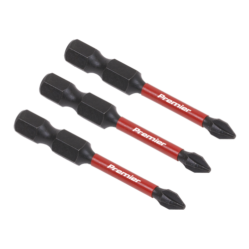 Premier AK8229 Phillips Impact Power Tool Bits #1 x 50mm 3pc