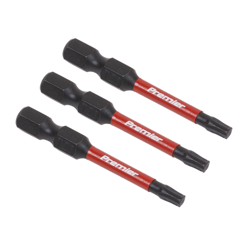 Premier AK8242 TRX-Star* Impact Power Tool Bits T20 x 50mm 3pc